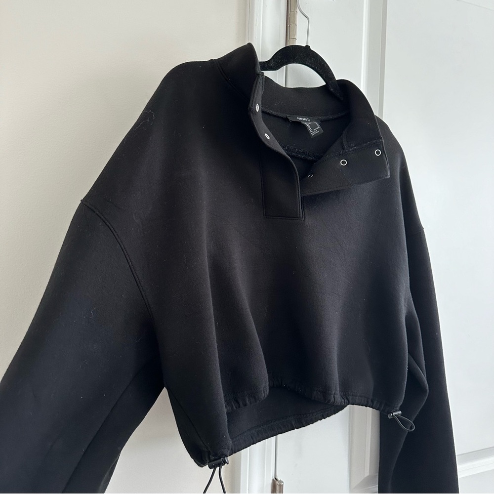 Cropped Scuba Pullover